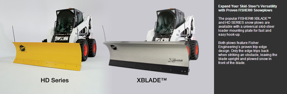 Skid-Steer Plows